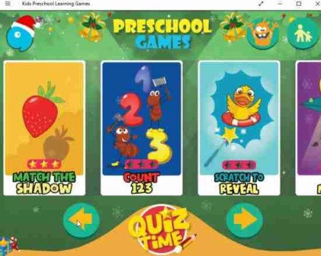 kids preschool learning games home