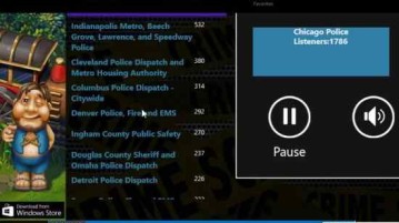 Windows 10 App to Listen to Police Department Radio Transmissions