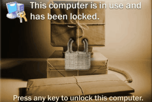 Lock My PC- free software to lock computer