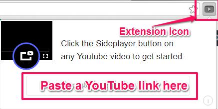 Sideplayer- Video Play Option