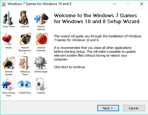 Windows 7 Games for Windows 10 and 8