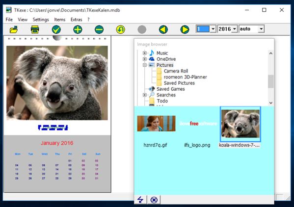 calendar creator software windows 10 2