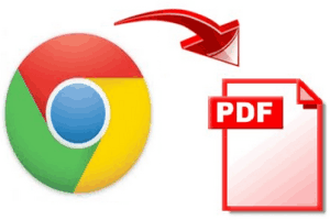 convert webpage to pdf