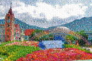 create mosaic image from Flickr photos