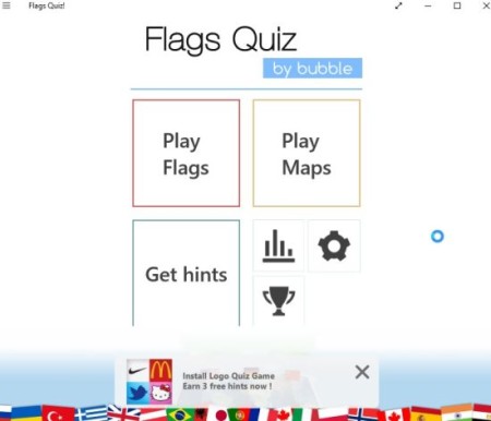 flags quiz home