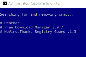 free crapware removal tool