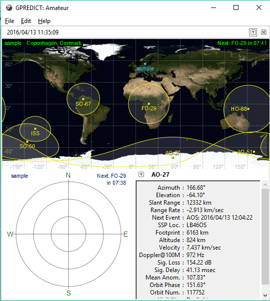 free satellite tracker and orbit prediction software