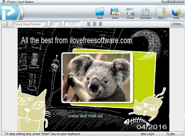 greeting card software windows 10 1