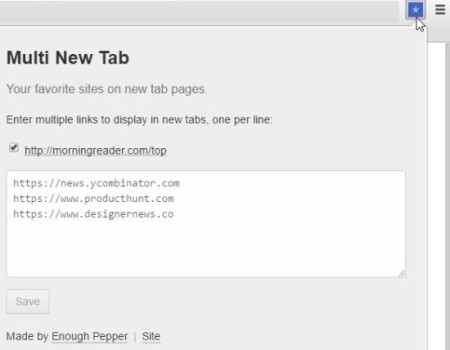 multi new tab home1