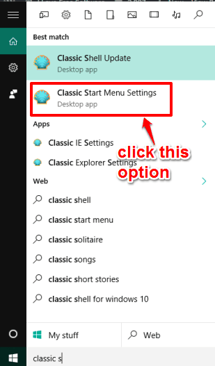 open settings of this software