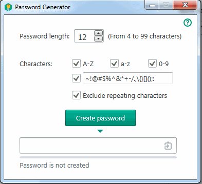 password generator