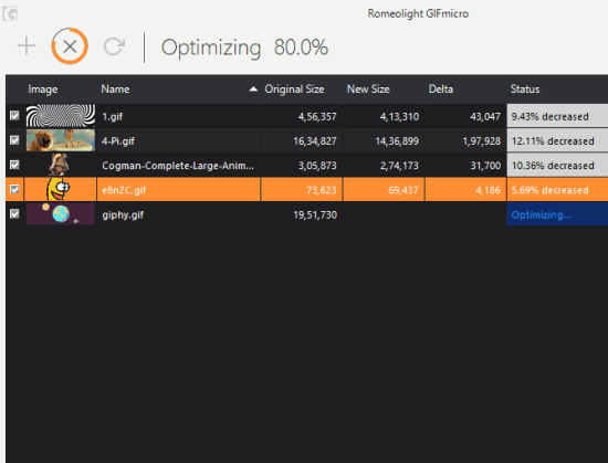 GIFmicro- bulk compress gif images