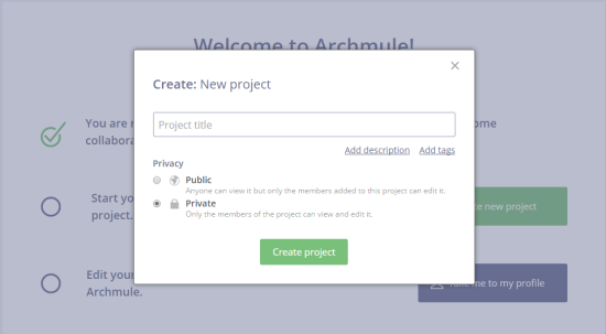 archmuleprojectmake