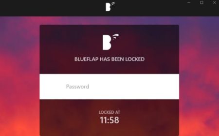 blueflap password