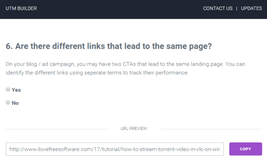 different links for same page exist or not
