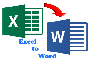 excel to word featured