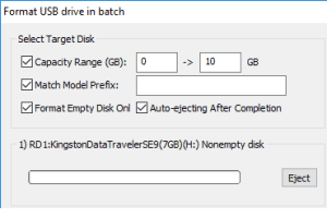 format multiple flash drives at once