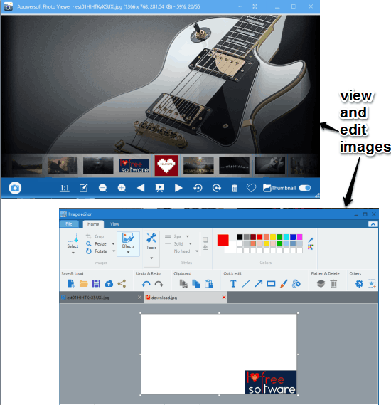 free image viewer and editor