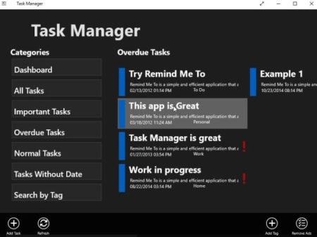 free task manager home