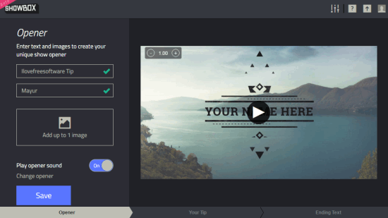 free video production web app