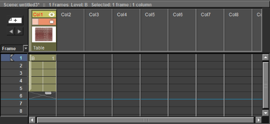 opentoonz timeline