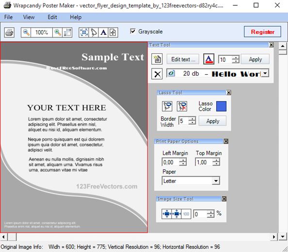 poster design software windows 10 2