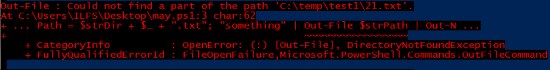 powershell test