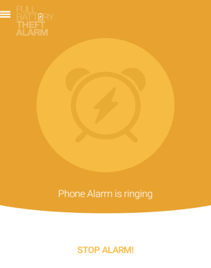 ringing alarm