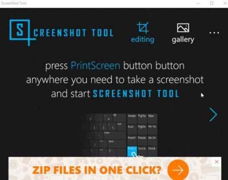 screenshot tool home