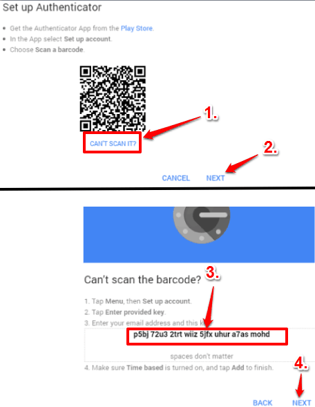 select can't scan barcode and then copy the code