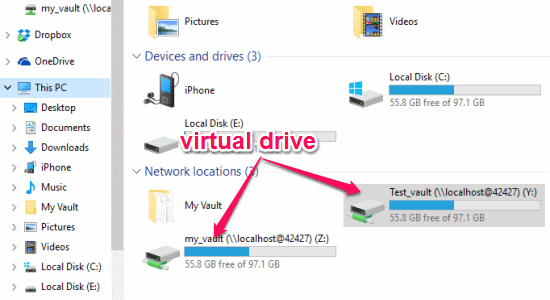 virtual drive