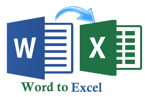 word to excel online
