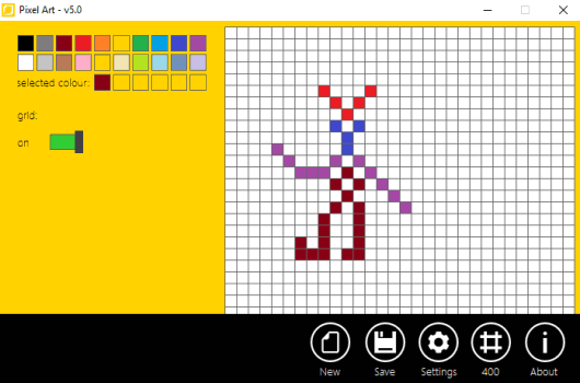 Pixel Art software homepage