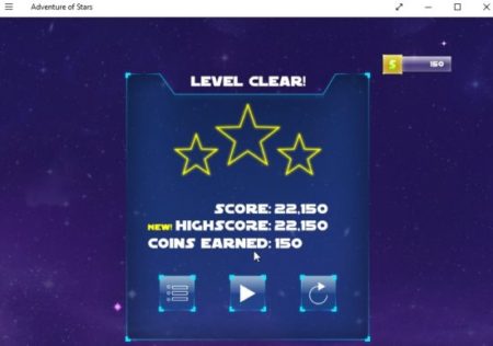 adventure of stars level up