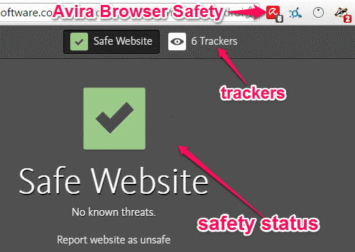 avira browser safety