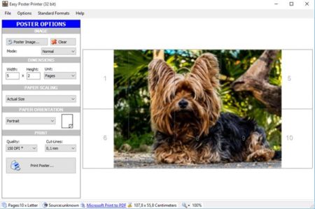 free easy poster printer software free easy poster printer software