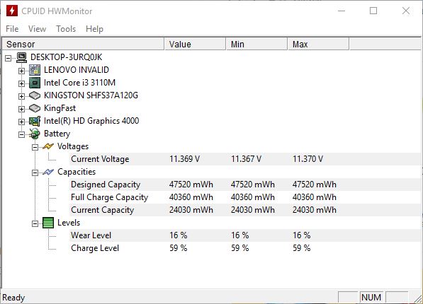 battery health checker software windows 10 2