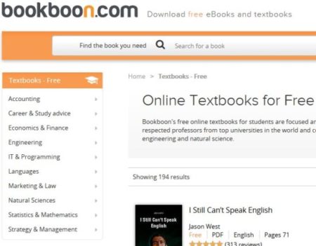 bookboon free section