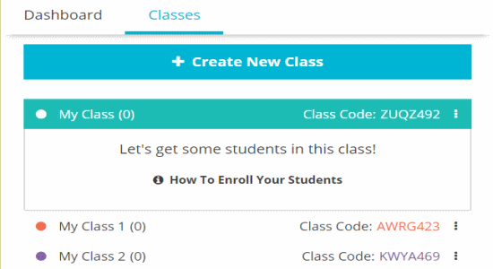 create a class