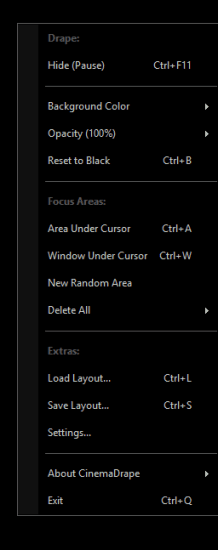 customize settings