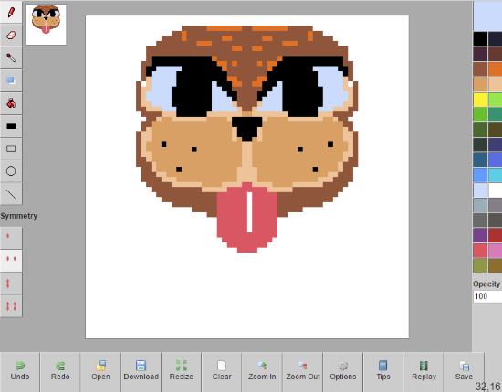 danielx pixel editor