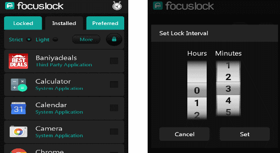 focus lock