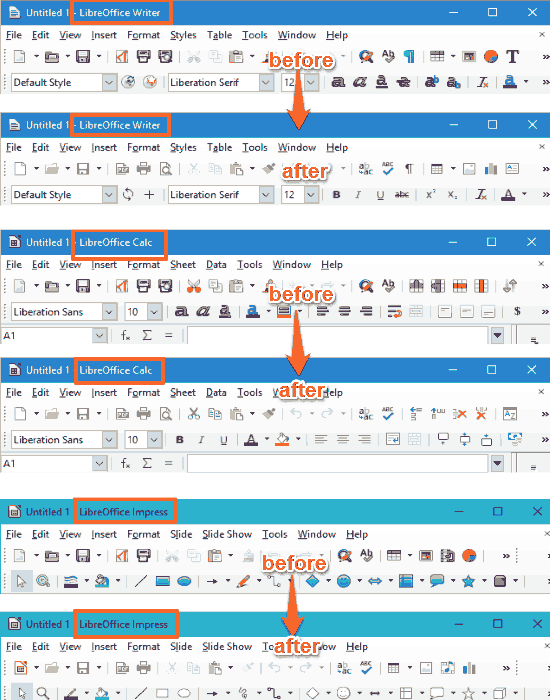 How to Change LibreOffice Icons to Look Like Office 2013