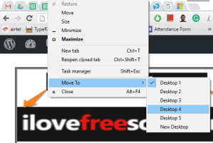 move any program to any virtual desktop in windows 10