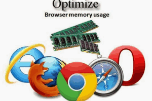 optimize memory usage for browsers