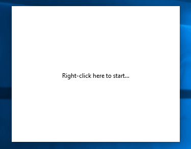 right-click on that window