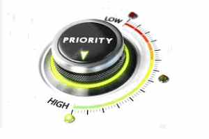 set priority level of a process permanent