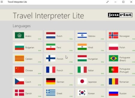 travel interpreter lite home