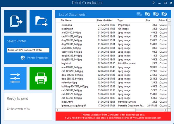 universal printer software windows 10 2