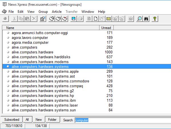 usenet reader software windows 10 5